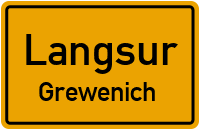 Kapellenstraße in LangsurGrewenich