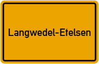 Ortsschild Langwedel-Etelsen