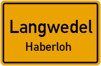 Haberloher Dorfstraße in LangwedelHaberloh