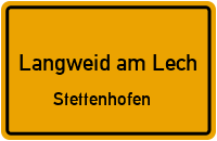 Erlenstraße in Langweid am LechStettenhofen