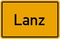 Parkstraße in Lanz