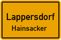 Einhauser Straße in 93138 Lappersdorf (Hainsacker)