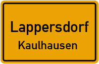 Straßenverzeichnis Lappersdorf Kaulhausen