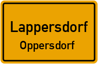 Weinbergweg in LappersdorfOppersdorf
