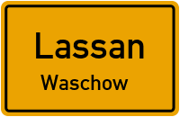 Waldweg in LassanWaschow