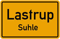Backstraße in LastrupSuhle