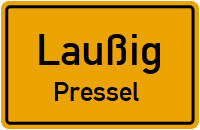 Dübener Straße in 04849 Laußig (Pressel)