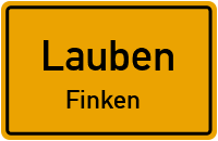 Finkenweg in LaubenFinken