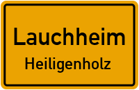 Straßenverzeichnis Lauchheim Heiligenholz