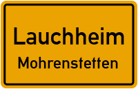 Straßenverzeichnis Lauchheim Mohrenstetten