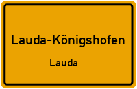Tauberstraße in 97922 Lauda-Königshofen (Lauda)