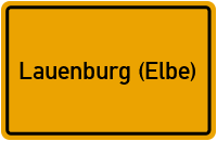 Halbmond in Lauenburg (Elbe)