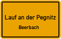 Egidienstraße in Lauf an der PegnitzBeerbach
