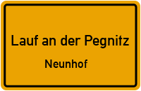 Straßen in Lauf an der Pegnitz Neunhof