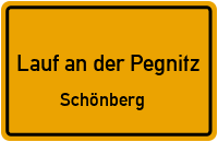 Laufer Straße in 91207 Lauf an der Pegnitz (Schönberg)