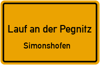 Geiergasse in 91207 Lauf an der Pegnitz (Simonshofen)