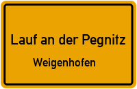 Bruckgasse in 91207 Lauf an der Pegnitz (Weigenhofen)