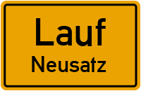 Xertigny-Straße in LaufNeusatz
