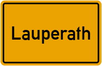 City Sign Lauperath