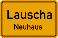Bahnhofstraße in LauschaNeuhaus