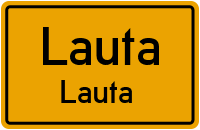 Weststraße in LautaLauta