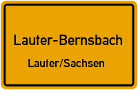 Lindenstraße in Lauter-BernsbachLauter/Sachsen