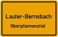 Alte Straße in Lauter-BernsbachOberpfannenstiel