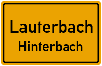 Hinterbach in LauterbachHinterbach