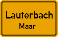 Osterwiesenweg in LauterbachMaar