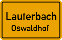 Distelweg in LauterbachOswaldhof