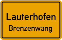 Straßenverzeichnis Lauterhofen Brenzenwang