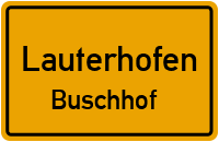 Straßenverzeichnis Lauterhofen Buschhof