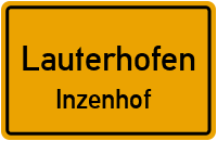 Straßenverzeichnis Lauterhofen Inzenhof