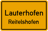 Straßenverzeichnis Lauterhofen Reitelshofen