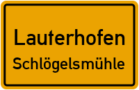 Straßenverzeichnis Lauterhofen Schlögelsmühle