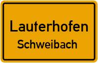 Straßenverzeichnis Lauterhofen Schweibach