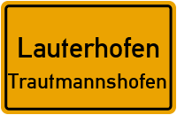 Straßenverzeichnis Lauterhofen Trautmannshofen