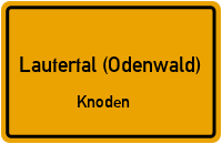 Straßen in Lautertal (Odenwald) Knoden