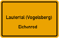 Straßen in Lautertal (Vogelsberg) Eichenrod