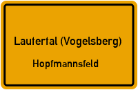 Straßen in Lautertal (Vogelsberg) Hopfmannsfeld