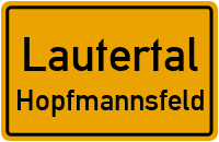 Hainwiesenweg in LautertalHopfmannsfeld