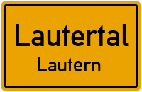 Brunnenweg in LautertalLautern