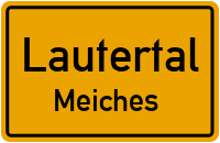 Am Fehdenberg in LautertalMeiches