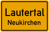 Bergstraße in LautertalNeukirchen