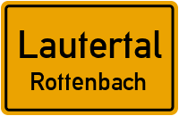 Heckenweg in LautertalRottenbach