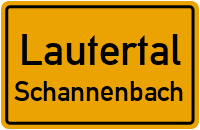Forststraße in LautertalSchannenbach