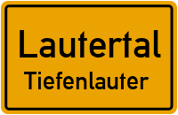 Thüringer Straße in LautertalTiefenlauter