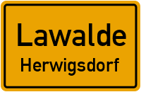 Dorfstraße in LawaldeHerwigsdorf