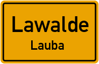Halbauer Straße in LawaldeLauba