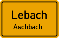 Waldstraße in LebachAschbach